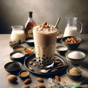 Niềm hạnh phúc của trà sữa Macau hạnh nhân Amaretto