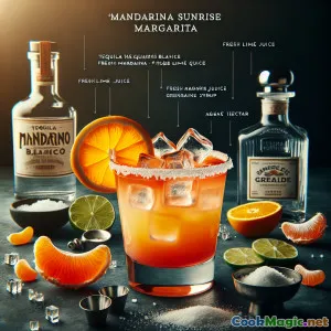 Citrusy Mandarina Sunrise Margarita Twist