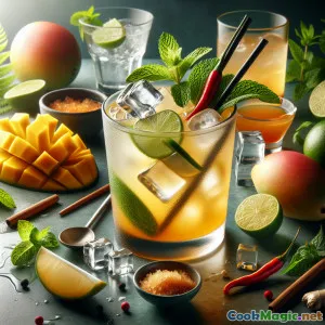 Mangga’t Sili Sling: Un cocktail di mango piccante e speziato