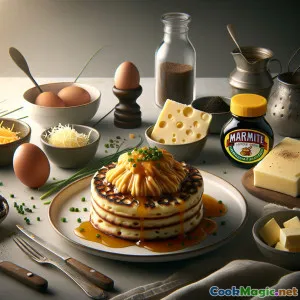 Corona di Crumpet con Marmite: Colazione tipicamente britannica