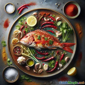 Masima Chilli Spiced Snapper: Delícia Assada Picante