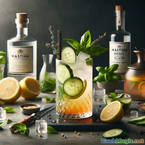 Elixir Gió Mastiha: Cocktail Mùa Hè Thảo Mộc Anh