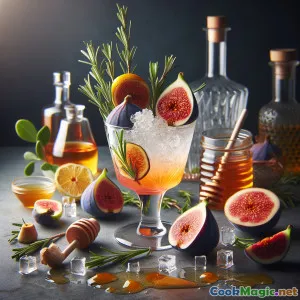 Mittelmeer-Feigen-Harmonie: Botanischer Gin-Cocktail-Zauber
