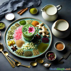 Meethi Chai Delight: Chá doce com leite, cardamomo e açafrão