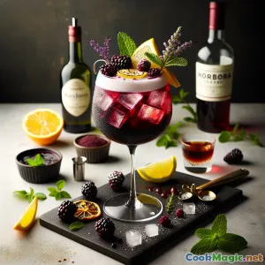 Mendoza Vineyard Velvet: A Lush English Wine Cocktail