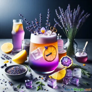 Cóctel Hefe Lavanda de Medianoche: Éxtasis Floral de Trigo