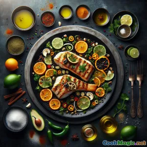 Sum afrykański Mojo Moonlight grillowany z masłem Mojo o smaku cytrusowym