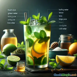 Limonata alla Menta Marocchina e Agrumi: Un'esplosione di freschezza e agrumi