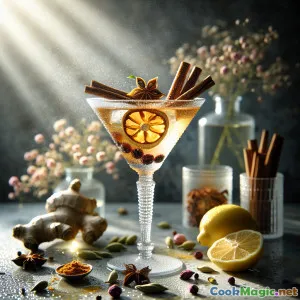 Moroccan Spice Souk Martini: A Fragrant Fusion Cocktail