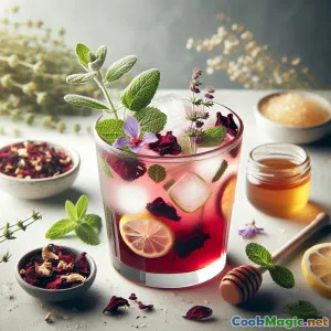 Infusión Mística: Té Floral de Hierbas Encantadas