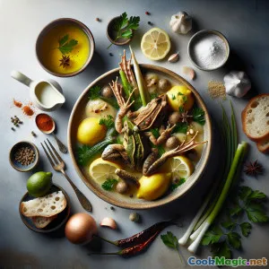 尼雷特瓦河畔蛙腿配野生香草黄油