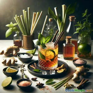 Nilgiri-Wald-Elixier spritziger Tee-Kühler