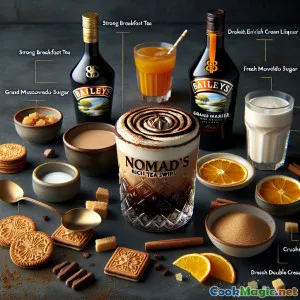 Nomad's Rich Tea Swirl: A Decadent English Infusion