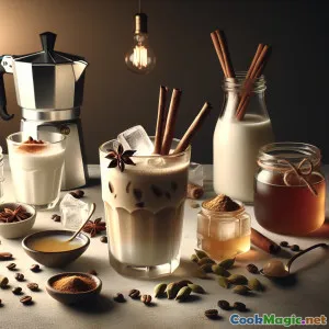 Café de Glaciar de Cardamomo Nórdico: Delicia de Especias Heladas