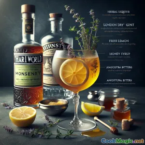 Monastério do Velho Mundo: Elixir de Mel e Ervas em Inglês
