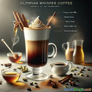 Olympian Whisper Coffee: A Divine Creamy Cardamom Brew