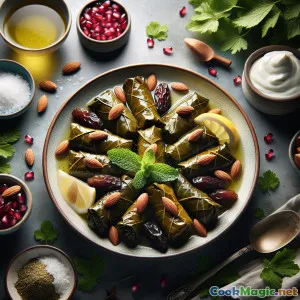 Palm Grove Stuffed Grape Leaves: A Fresh English Twist