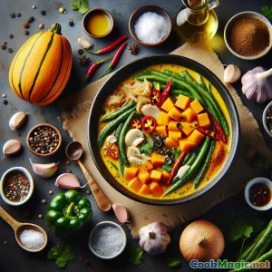 Ensopado de Abóbora com Coco de Panay: Conforto Cremoso Filipino