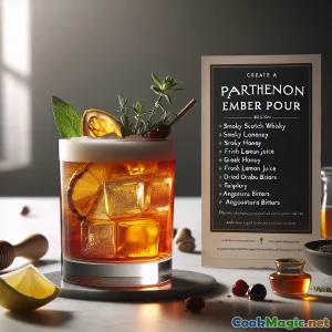 Parthenon Ember Pour: Смесь виски и меда