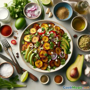 酥脆帕塔科内斯，配青柠 Ají酱蘸料