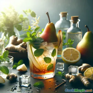 Sương sương Sông Ngọc Trai: Một ly cocktail thanh mát với lê Anh và gừng