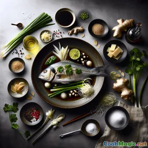 珠江风味姜汁酱蒸鱼与生姜酱油的和谐