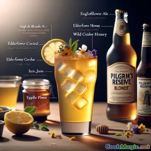 Pilgrim’s Reserve Blonde: Birra al miele di sambuco e limone inglese