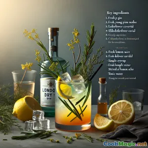 Pine Needle Reverie: A Forest Fresh English Gin Tonic