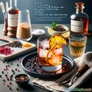 Sazerac 黑胡椒粒，Pontalba 版