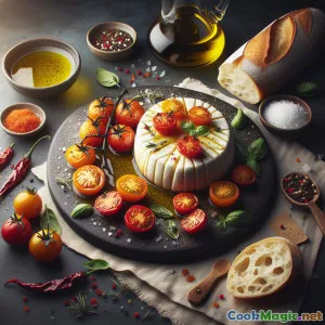 Шипящая Проволета & Ассорти из Эршлум-Томатов