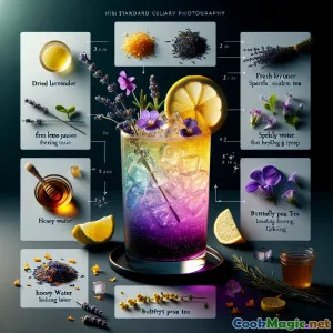 Pyin Oo Lwin Fizz: Ein blühender Lavendel-Sprudler