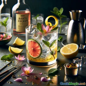 Qantu Flower Meld: An English Botanical Gin Bloom