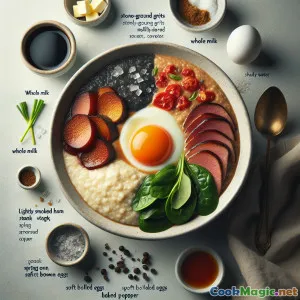 Savory Red Eye Gravy Grits Bowl Delight