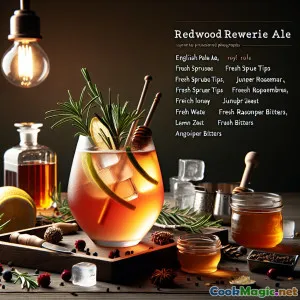 Redwood Reverie Ale : Bière anglaise infusée à la forêt