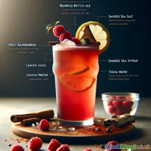Redwood Smolder Shandy: Smoked Ale & Berry Sip