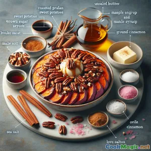 Patates Douces Rôties Croquantes au Praliné de Pécan