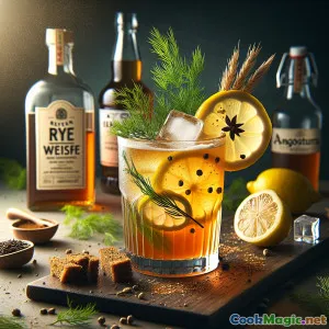 Cocktail bia Weissbier lúa rye thô