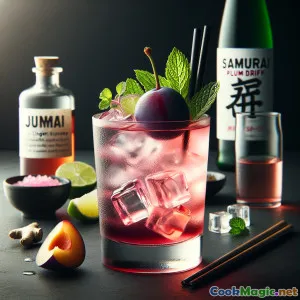 Samurai Plum Drift: Una Brisa Refrescante de Sake de Ciruela