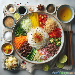 Sapasui samoano con formaggio, noodles al cocco e soia