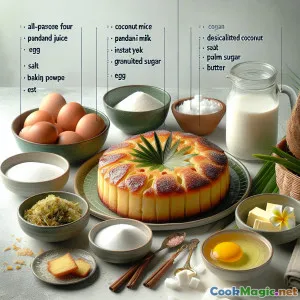 沙拉比·索洛·班丹 – 松软的班丹椰子煎饼