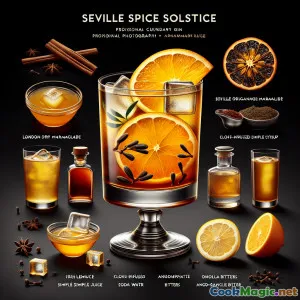 Zesty Gin & Marmalade Cocktail With Aromatic Spices