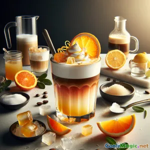 Sicilian Citrus Macchiato: Espresso with Zesty Citrus Twist