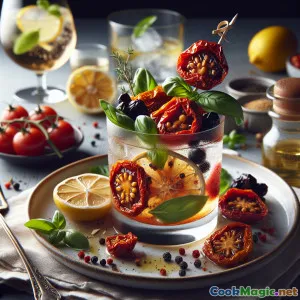 Collins z sycylijskimi pomidorami suszonymi na słońcu