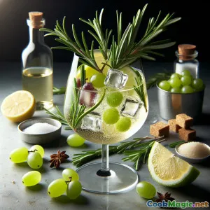 Elixir Kebun Anggur Siena: Anggur Putih Inggris Beraroma Herbal Berbuih