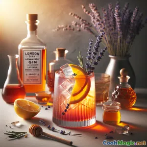 Matahari Sienna: Kenikmatan Koktail Gin Floral-Inggris