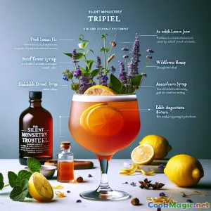 Coquetel Inglês Inspirado na Tripel do Mosteiro Silencioso