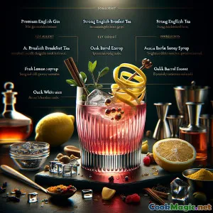 Velada en Barril de Seda: Un Elixir de Ginebra Inglesa Sofisticado