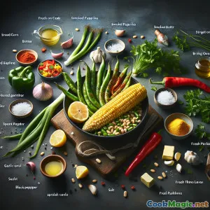 Súp Ngô và Đậu Hun Khói: Một Sáng Tạo Mới Trong Phong Cách Tiếng Anh Hiện Đại