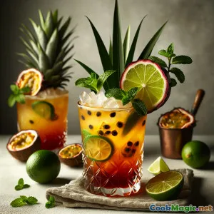 Insel-Gin-Rum-Cooler Spirit of the Tropics