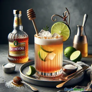 Tschechischer Pilsner‑Spritz mit Becherovka und Limette